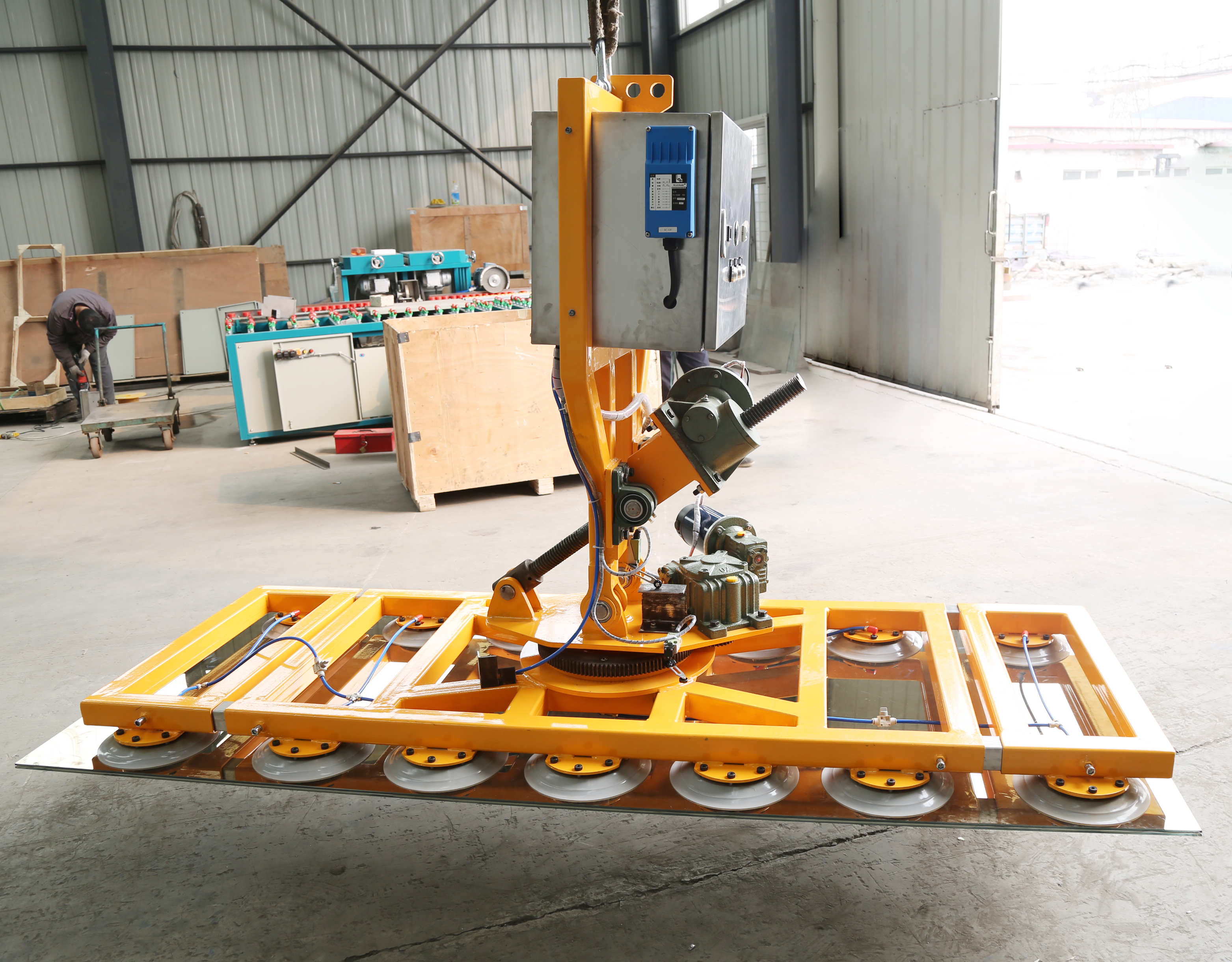 Electrical Glass Lifter Sucker With Electrical Tilting and Electrical Rotating Electrical Glass Lifter Sucker With Electrical Tilting and Electrical Rotating