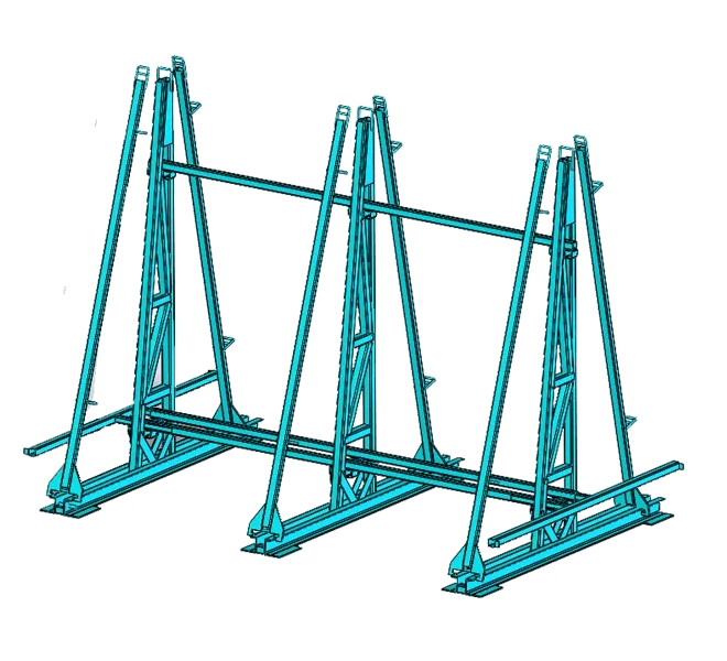 Glass transport racks protect workers from harm and increase efficiency