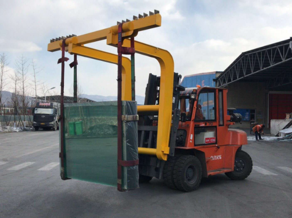 What is the purpose of a forklift jib attachment?