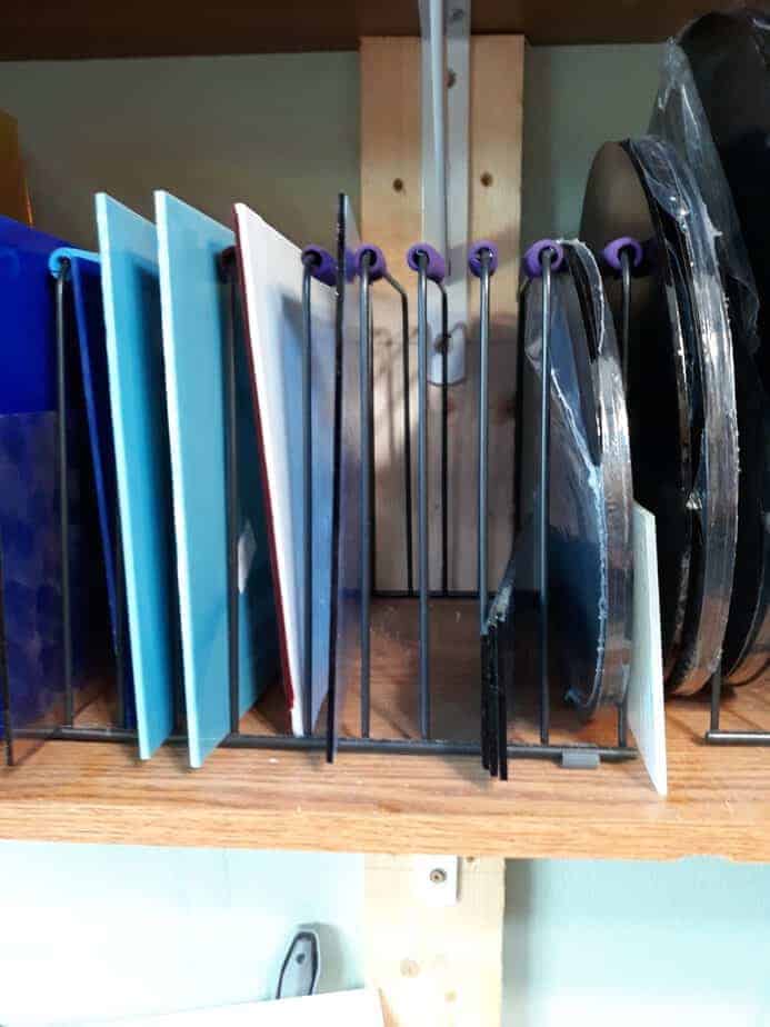 Metal Glass Sheet Storage Rack