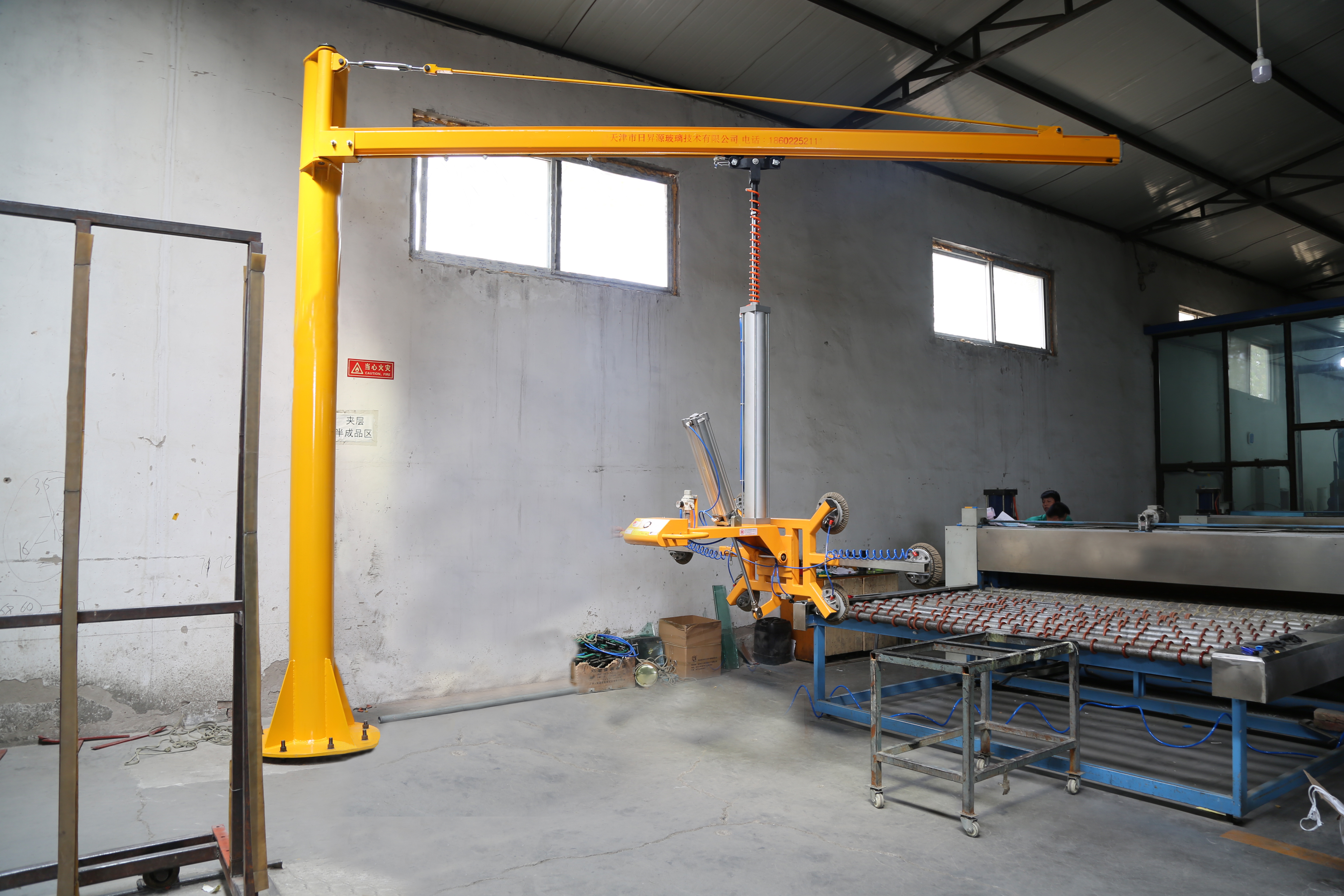 Pneumatic Vacuum Glass Lifter Sucker with Tilting Function