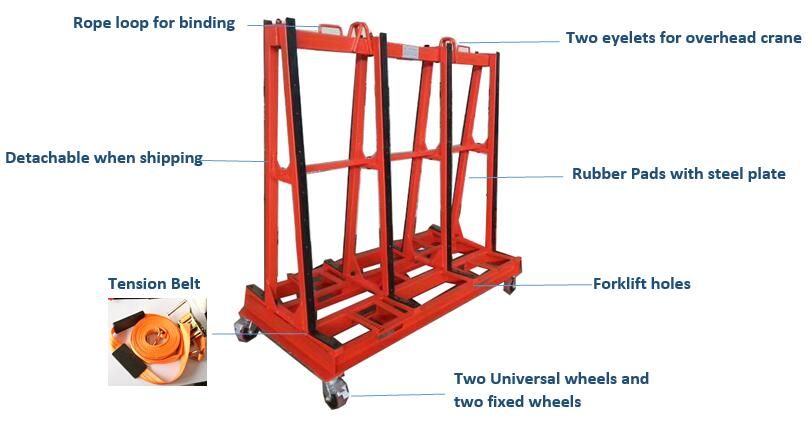 Detachable Glass Racks