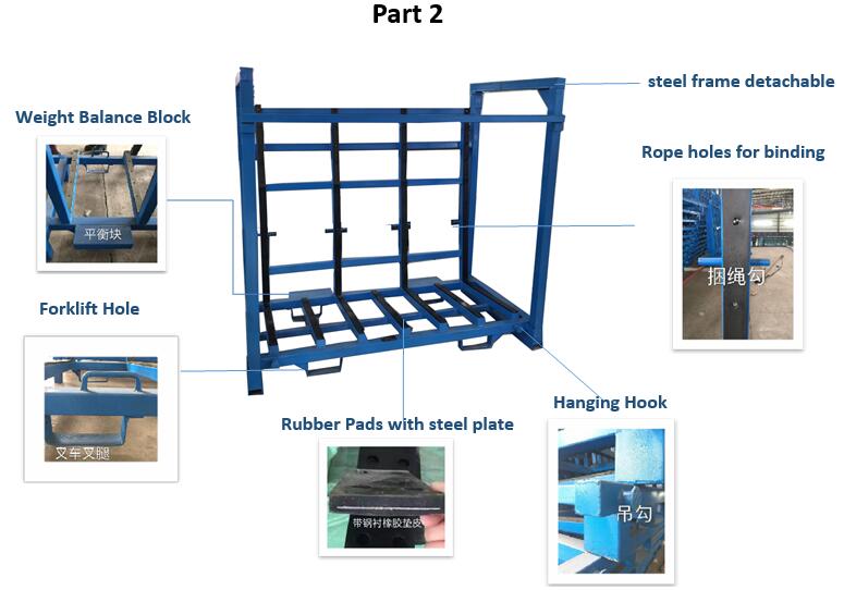 Stackable Glass Racks and Double Layer Glass Racks