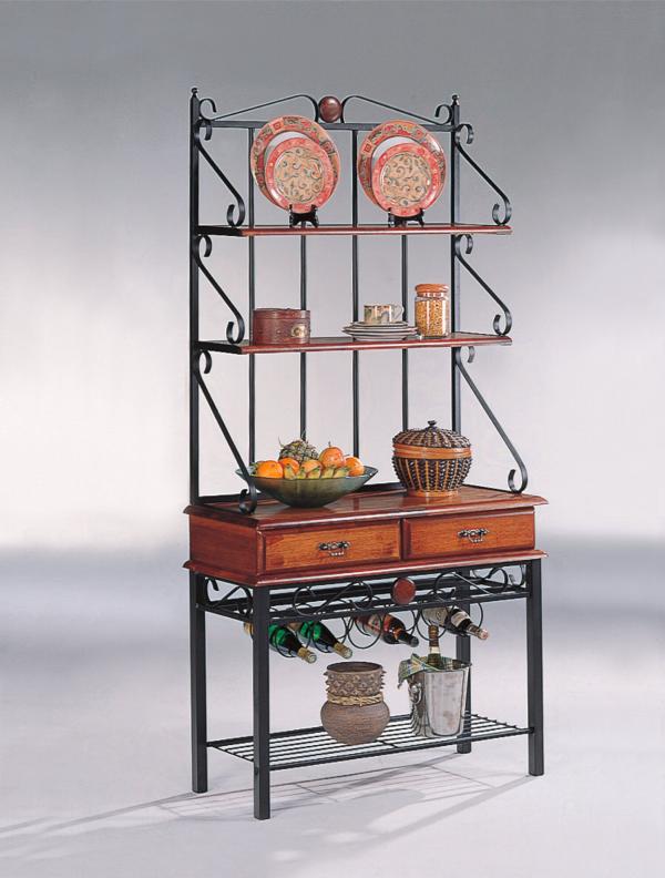 Modern Metal Wine Storage Cabinet