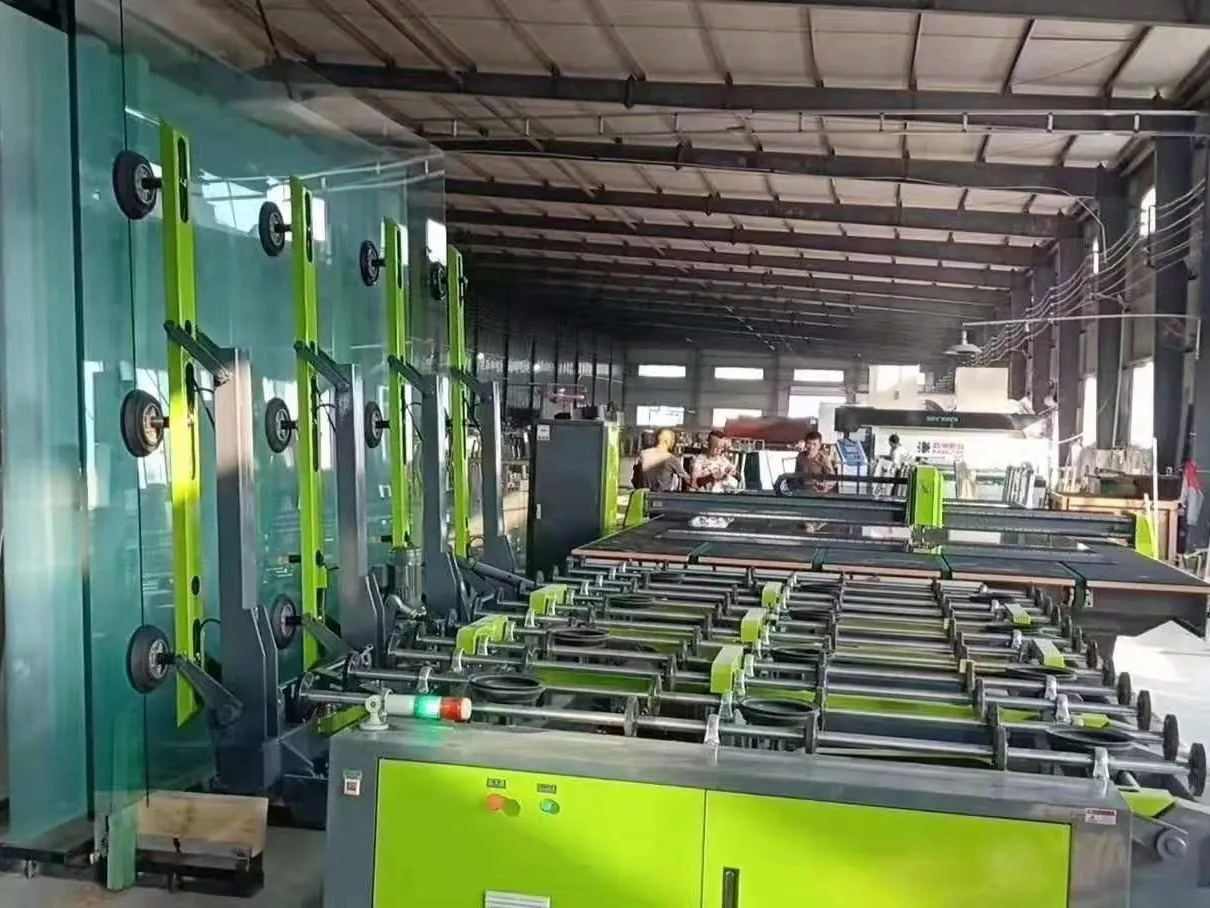 Different types of glass cutting machine.