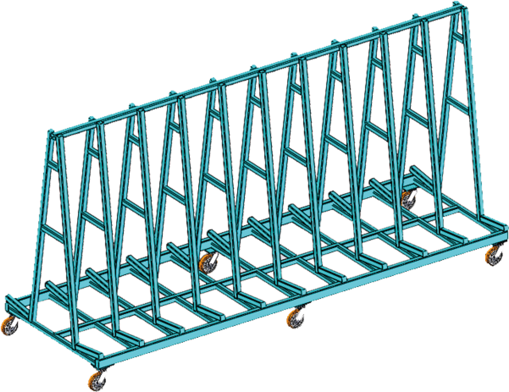 Removable conjoined A-frame