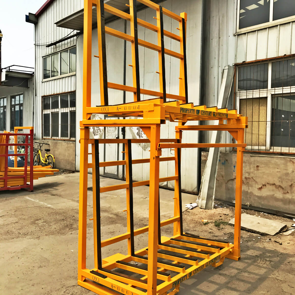 Stackable Glass Racks and Double Layer Glass Racks