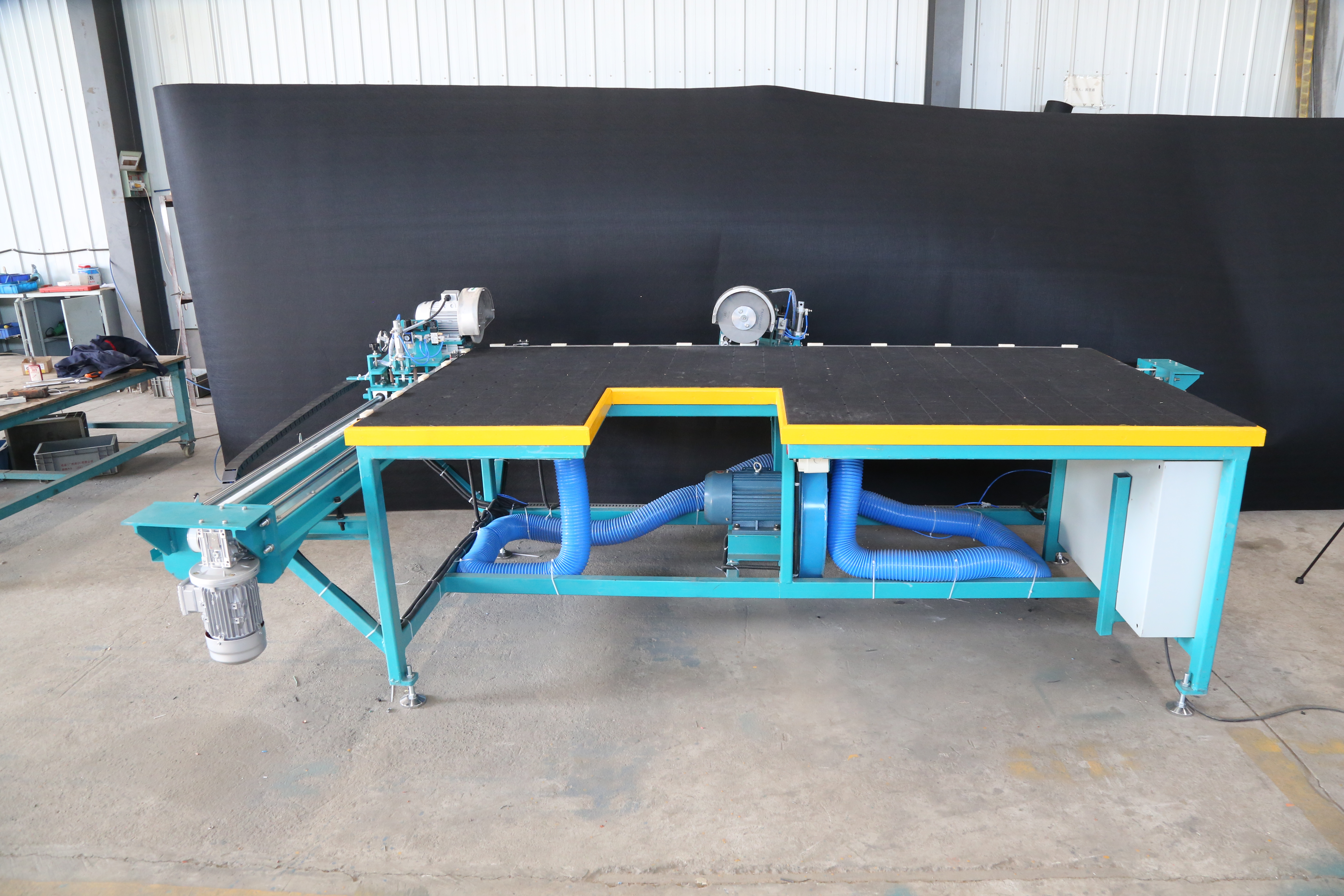 Double Head Low-E Coating Removing Machine