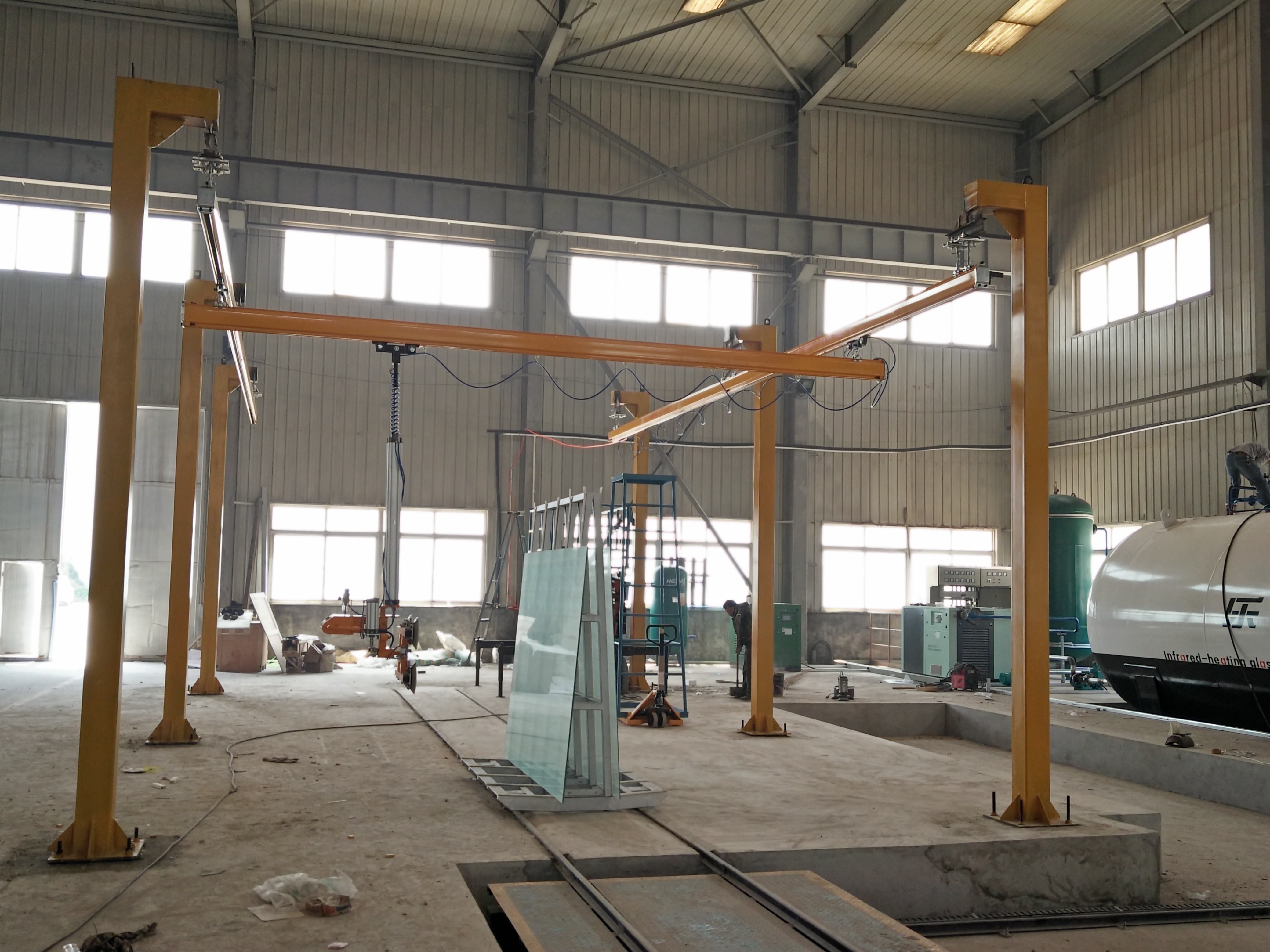 Portal Frame Shape Vacuum Glass Sucker