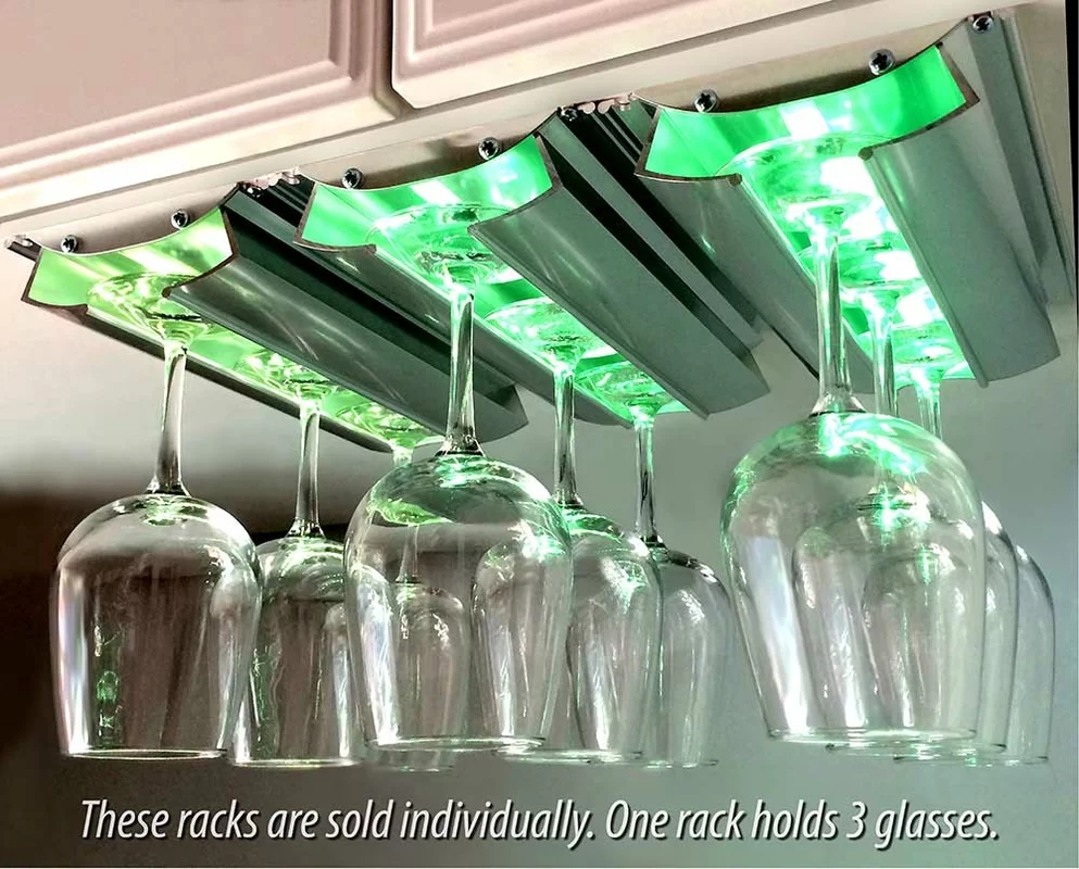 Modern LED Wine Bottle Display
