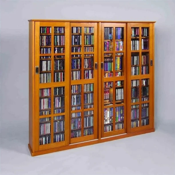 Is The Leslie Dame 4-Door Glass CD DVD Wall Rack The Ultimate Media Storage Solution?