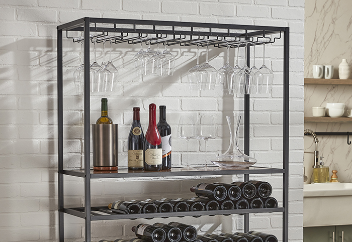 Champagne Glass Storage Rack