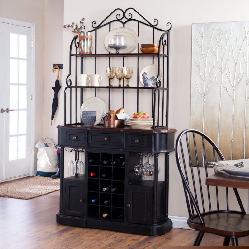 How Can A Baker's Rack with Wine Storage Transform Your Home Entertainment Space?