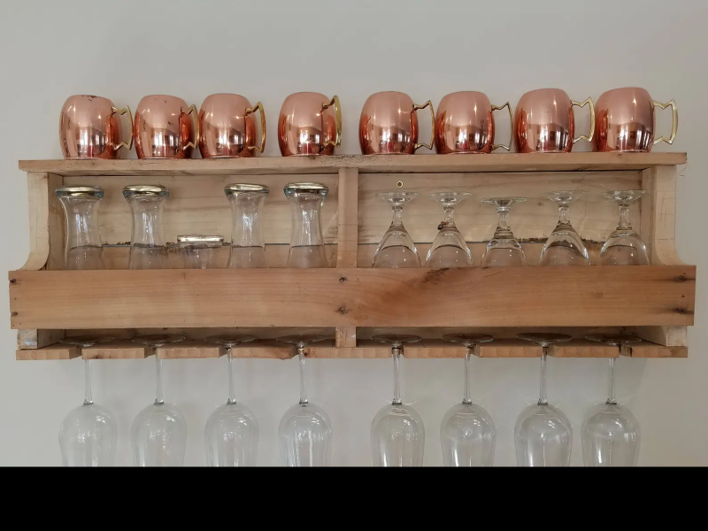 How Can A Beer Glass Storage Rack Transform Your Home Bar Experience?