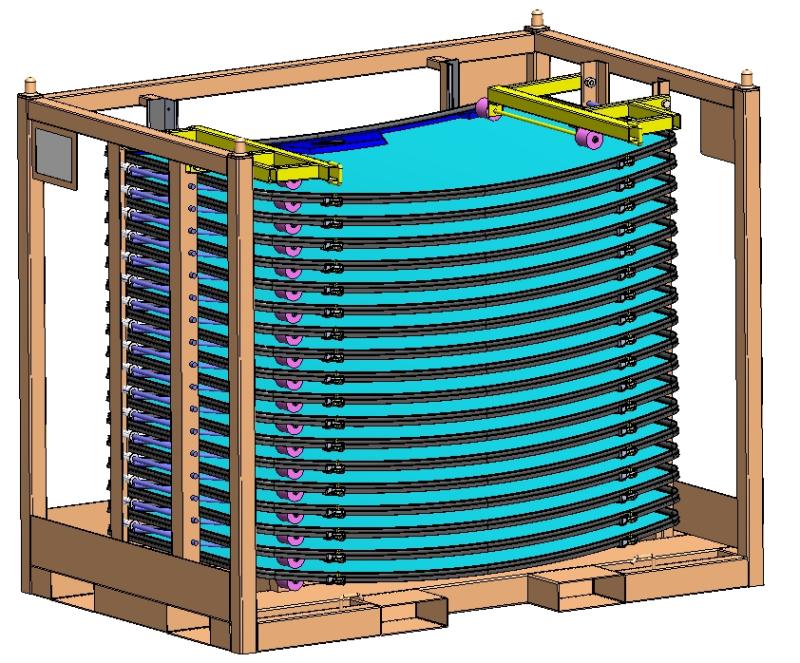 Adjustable Glass Storage
